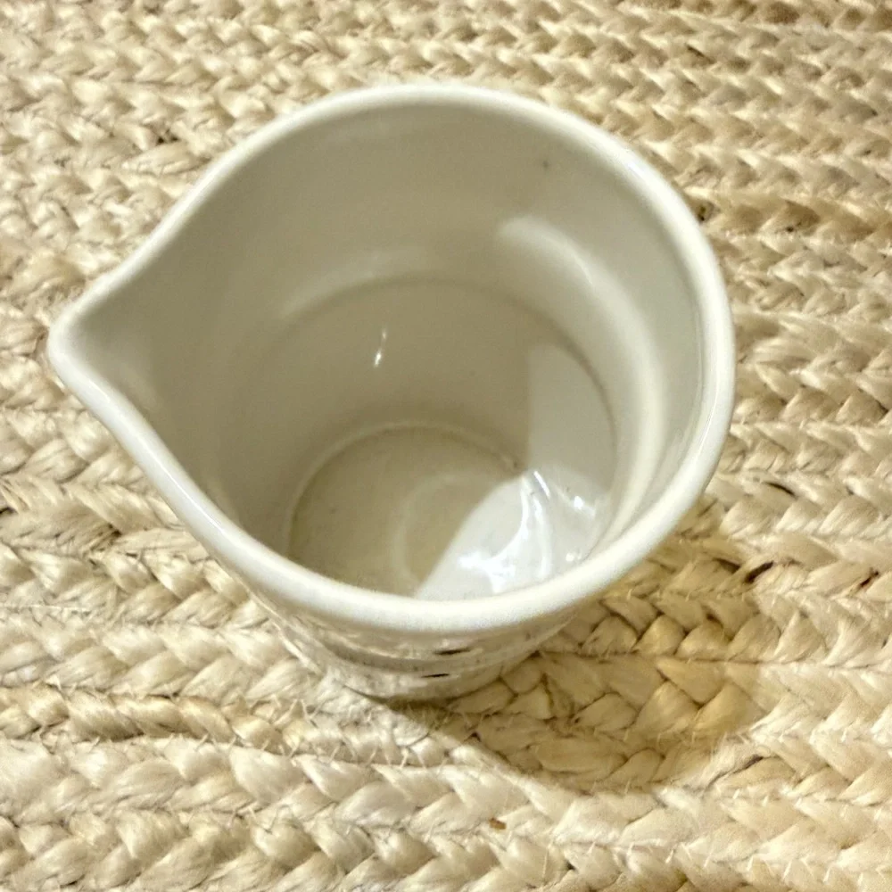 Pottery Barn ceramic pitcher creamer